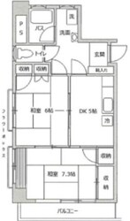 勇進ビルの物件間取画像